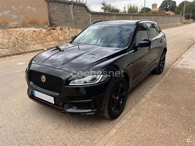 Negro Usado 2019 Jaguar F-Pace R-Sport SUV | 20.500 € (Precio justo)