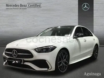 Usado Mercedes C200 163 CV (119 kW) 2022 Blanco Berlina