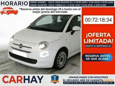 Usado Fiat 500 Lounge 71 CV (52 kW) 2020 Blanco Berlina