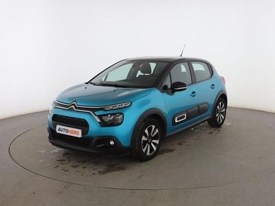 Usado Citroën C3 Feel 102 CV (75 kW) 2021 Azul Utilitario