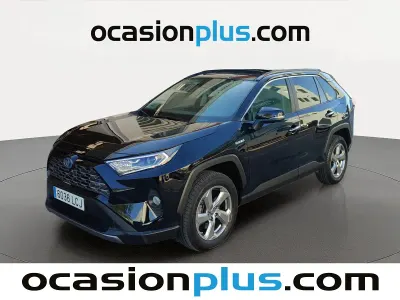 Usado Toyota RAV4 Hybrid Luxury 218 CV (160 kW) 2019 Negro SUV