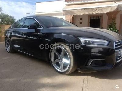 Usado Audi A5 Sportback Sport 150 CV (110 kW) 2018 Negro Utilitario