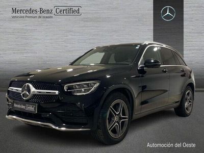 Negro Usado 2021 Mercedes GLC220 AMG line SUV | 40.900 € (Precio justo)