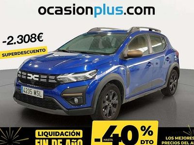 Azul Usado 2024 Dacia Sandero Extreme Utilitario | 16.082 € (Precio justo)