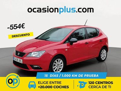 Rojo Usado 2015 Seat Ibiza Reference Berlina | 7490 € (Precio justo)