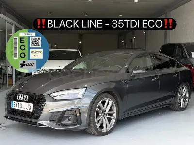Usado Audi A5 Sportback S-Line 163 CV (119 kW) 2020 Gris / plata Utilitario
