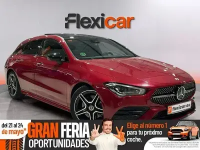 Używany Mercedes CLA200 Shooting Brake 150 KM (110 kW) 2021 Czerwony Kombi