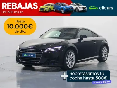 Usado Audi TT 180 CV (132 kW) 2016 Negro Coupe
