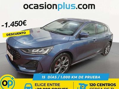 Usado Ford Focus ST-Line 125 CV (91 kW) 2023 Azul Utilitario