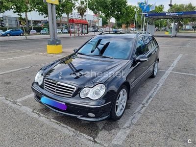 Negro Usado 2003 Mercedes C32 AMG AMG Familiar | 20.000 €