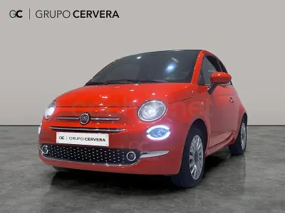 Usado Fiat 500C Dolcevita 70 CV (51 kW) 2024 Naranja Descapotable
