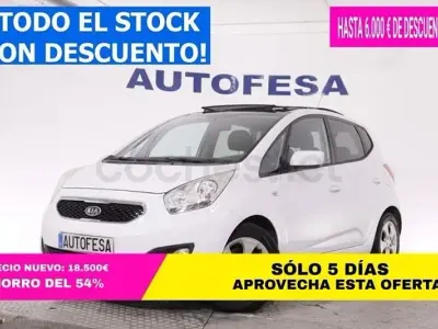 Usado Kia Venga 116 CV (85 kW) 2012 Blanco Utilitario