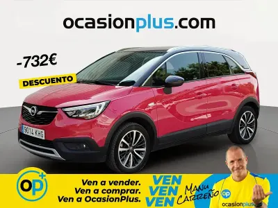 Usado Opel Crossland X Ultimate 130 CV (95 kW) 2018 Rojo SUV