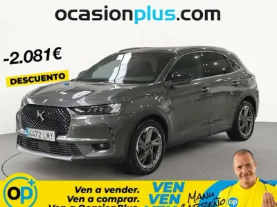 Usado DS Automobiles DS7 Crossback Grand Chic 300 CV (220 kW) 2021 Gris SUV