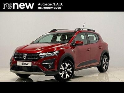 Rojo fusi?n Usado 2022 Dacia Sandero Comfort Berlina | 12.500 € (Precio justo)