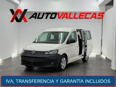 Usado VW Caddy 122 CV (89 kW) 2021 Blanco Monovolumen
