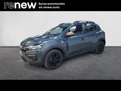 Usado Dacia Sandero Extreme 100 CV (73 kW) 2025 Verde Berlina