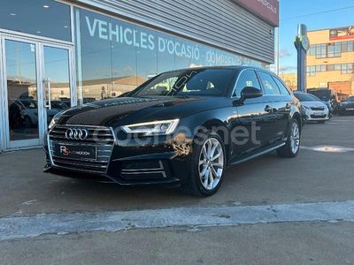 Usado Audi A4 S-Line 190 CV (139 kW) 2018 Negro Familiar