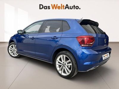 Usado VW Polo R-line 110 CV (80 kW) 2021 Azul Utilitario