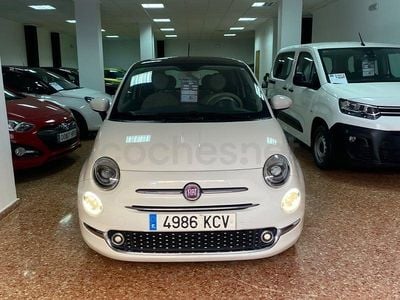 Usado Fiat 500 Lounge 69 CV (50 kW) 2018 Blanco Berlina