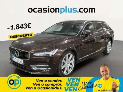 Usado Volvo V90 Inscription 310 CV (228 kW) 2018 Granate Familiar