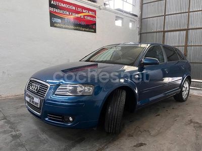 Azul Usado 2008 Audi A3 Ambition Berlina | 7490 € (Un poco caro)