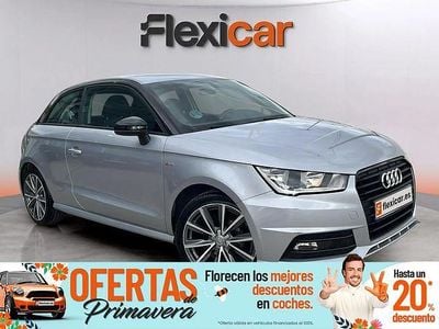 Usado Audi A1 95 CV (69 kW) 2017 Gris Utilitario