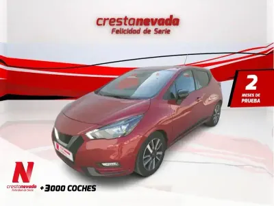Usado Nissan Micra 92 CV (67 kW) 2021 Rojo Utilitario