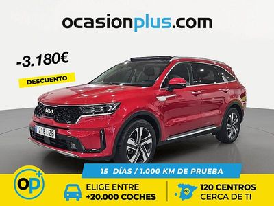 Rojo Usado 2022 Kia Sorento SUV | 34.990 € (Precio justo)