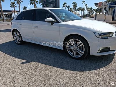Usado Audi A3 S-Line 204 CV (150 kW) 2021 Blanco Berlina