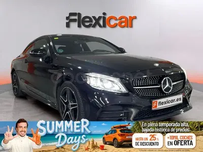 Usado Mercedes C300 245 CV (180 kW) 2018 Negro Coupe
