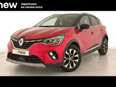 Usado Renault Captur Techno 140 CV (102 kW) 2022 Carrocer?a rojo deseo con techo negro brillante SUV