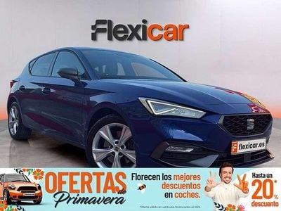 Usado Seat Leon FR 204 CV (150 kW) 2020 Azul Utilitario
