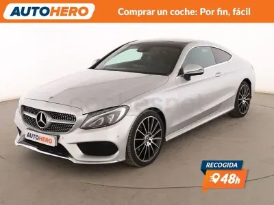 Usado Mercedes C220 194 CV (142 kW) 2018 Gris / plata Coupe