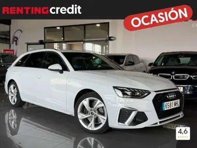 Usado Audi A4 S-Line 150 CV (110 kW) 2023 Blanco Familiar