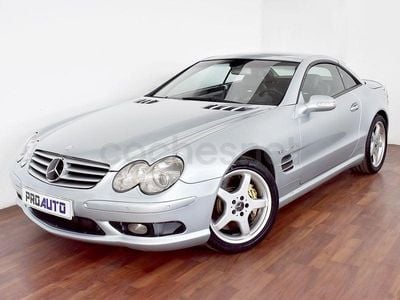 Usado Mercedes SL55 AMG AMG 500 CV (367 kW) 2002 Gris / plata Descapotable