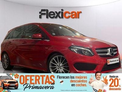 Usado Mercedes B200 150 CV (110 kW) 2019 Rojo Monovolumen