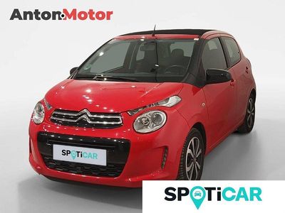Usado Citroën C1 Shine 72 CV (52 kW) 2022 Rojo Utilitario
