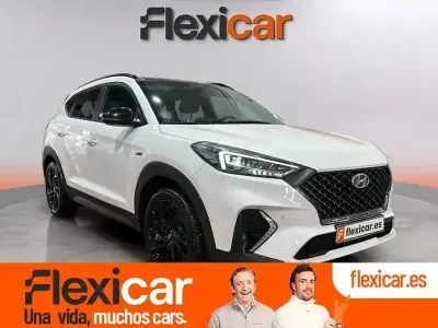 Usado Hyundai Tucson N Line 185 CV (136 kW) 2019 Negro SUV