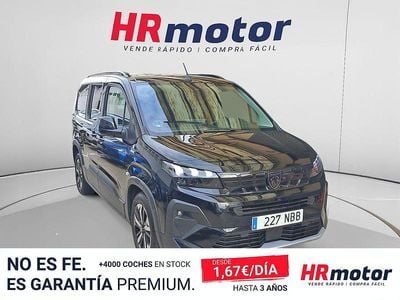 Usado Peugeot Rifter GT 131 CV (96 kW) 2025 Negro Monovolumen