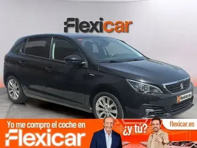 Usado Peugeot 308 Style 130 CV (95 kW) 2019 Negro Berlina