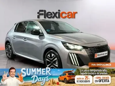 Usado Peugeot 208 Allure 110 CV (80 kW) 2025 Gris Utilitario