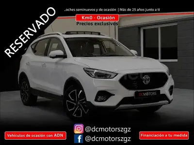 Usado MG ZS Luxury 111 CV (81 kW) 2023 Blanco SUV
