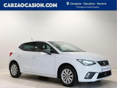 Usado Seat Ibiza Style 110 CV (80 kW) 2019 Blanco Utilitario