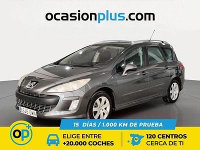 Usado Peugeot 308 Sport 120 CV (88 kW) 2009 Gris Familiar