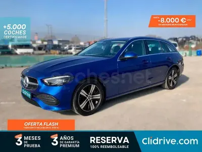 Käytetty Mercedes C200 163 HP (119 kW) 2022 Sininen Farmari