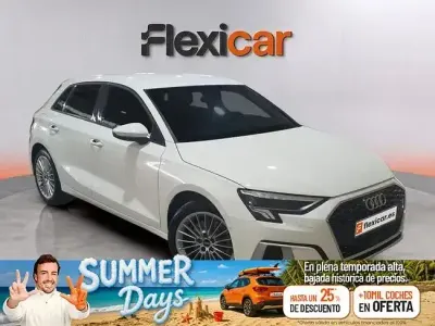 Usado Audi A3 150 CV (110 kW) 2021 Blanco Berlina