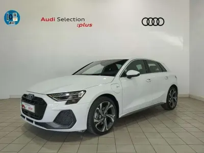 Brugt Audi A3 Sportback e-tron S-Line 204 HK (150 kW) 2025 Hvid Hatchback