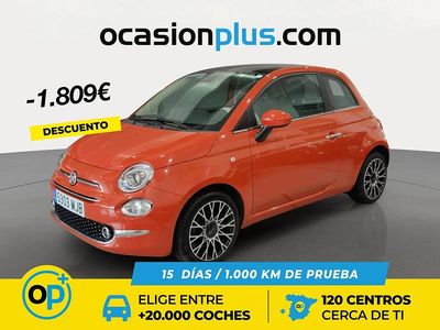 Naranja Usado 2023 Fiat 500 Dolcevita Utilitario | 10.550 € (Precio justo)