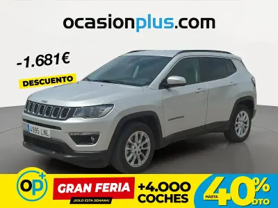 Usado Jeep Compass Longitude 130 CV (95 kW) 2021 Gris SUV